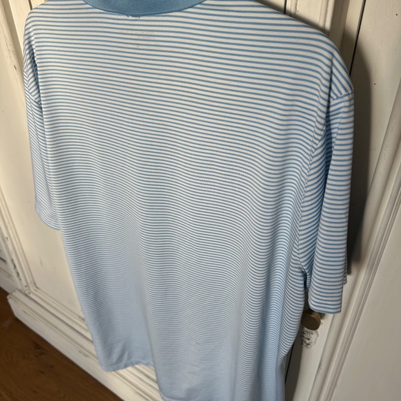 Nike Golf Standard Fit Dri Fit Polo Shirt Size XL Men’s Blue Stripe - Picture 3 of 6